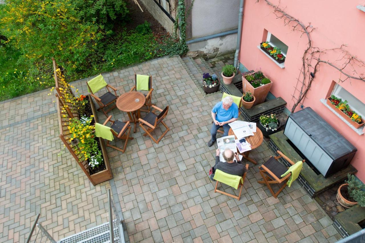 Apartmenthaus Im Stieg Quedlinburg Exterior foto