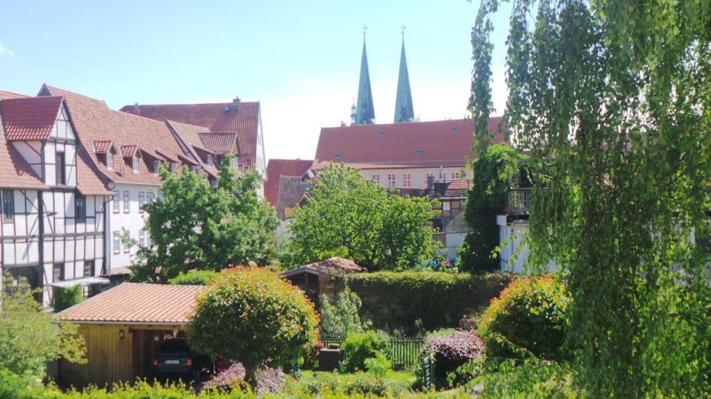 Apartmenthaus Im Stieg Quedlinburg Habitación foto