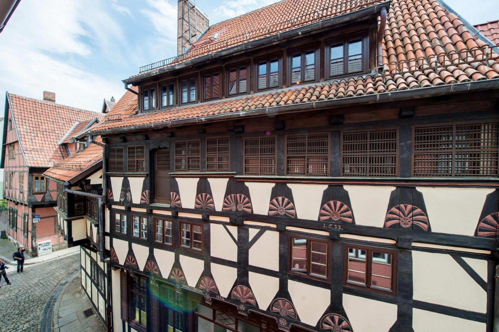 Apartmenthaus Im Stieg Quedlinburg Exterior foto
