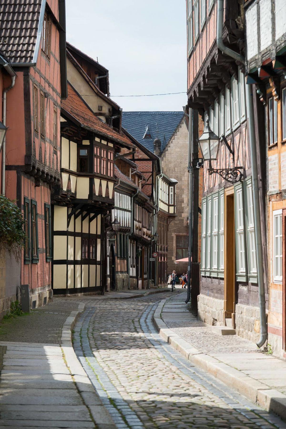 Apartmenthaus Im Stieg Quedlinburg Exterior foto